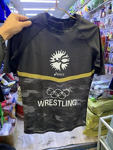 Футболкалар: Спортивная футболка Asics Wrestling Размеры уточняйте! - Тема — 1