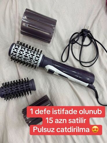 Digər məişət texnikası: Bu saç fen fırçası saçları eyni vaxtda qurutmaq və stil vermək üçün