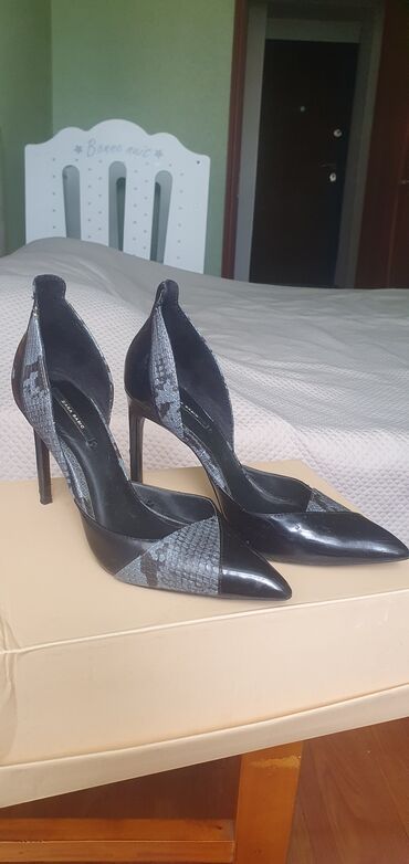 обувь зара: Туфли, 37, Zara, Колдонулган, Өзү алып кетүү