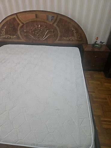 Çarpayılar: İşlənmiş, İkinəfərlik çarpayı, Bazasız, Matras ilə, Azərbaycan — 4