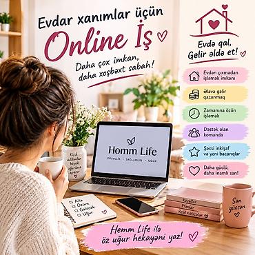 online kurs vakansiya: SMM menecer, 30 yaş, Təcrübəsiz, Onlayn iş — 1