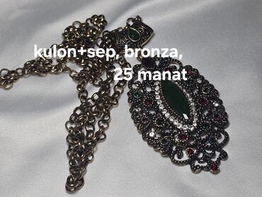 Zərgərlik dəstləri: Dəstə daxildir: Boyunbağı, Üzük, Sırğa, 1 g — 9