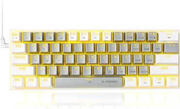 Klaviaturalar: E yooso z 686 . mexaniki klaviatura. red switch. hot swap(switchleri
