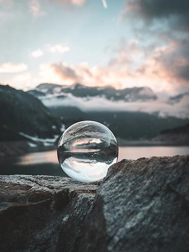 Фото и видеокамеры: Кристальная фотосфера Lensball - Оптический шар из прозрачного — 2