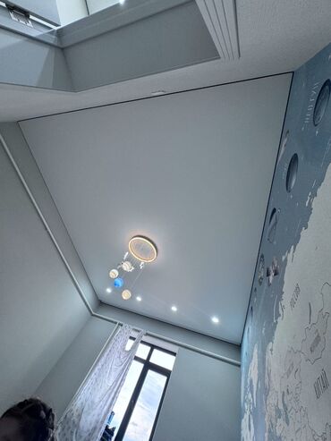 Натяжной потолок: Натяжной потолок Глянцевое, Матовое, 3D потолки Монтаж, Бесплатная консультация, Гарантия — 8