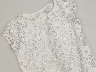białe bluzki na krótki rękaw: Women's blouse, M (EU 38)