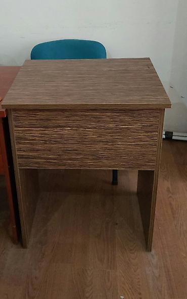 Digər mebel: Bir neferlik hazirliq stollari.(az islenmis) Balaca 8 eded Orta 13 — 1