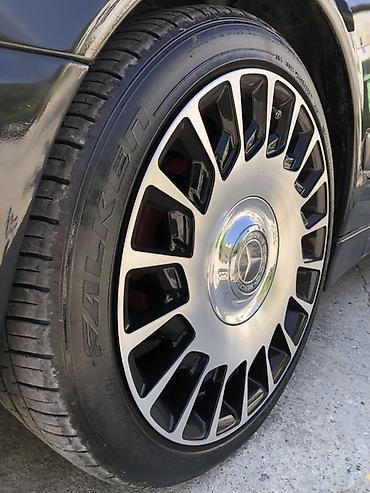 avtomobil ucun aksesuarlar: Mercedes-Benz orijinal dizaynlı 18” yüngül lehimli disk dəsti - Ölçü — 3