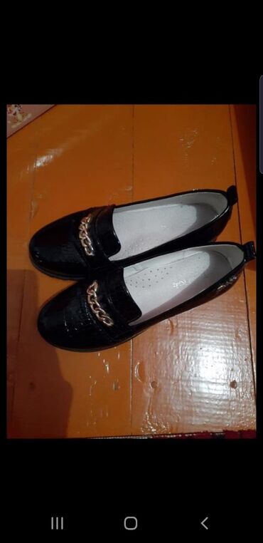 женские туфли на платформе: Туфли 36, цвет - Черный