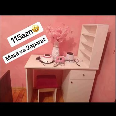 Sifarişlə digər mebel: Künc masa, Siyirməli, Polkalı, Sadə laminat, Kredit yoxdur