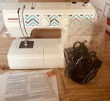 Швейная машина Janome, Электромеханическая, Полуавтомат at lalafo.kg Швейная машина Janome, Электромеханическая, Полуавтомат