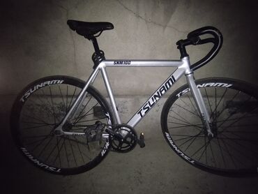запчасти для велосипедов бишкек: Шоссе велосипеди, Tsunami, Велосипед алкагы M (156 - 178 см), Колдонулган