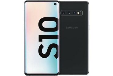 хорошие сенсорные телефоны: Samsung Galaxy S10, Б/у, 128 ГБ, цвет - Черный, 2 SIM