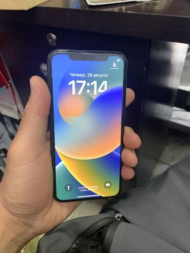 за сколько можно продать айфон 8 бу: IPhone X, Б/у, 64 ГБ, Jet Black, 71 %