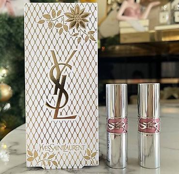 Gözəllik və sağlamlıq: YSL Rouge Volupté Shine “Loveshine” dodaq pomadası dəsti - Rəng: 213 — 3