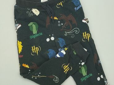 czarne woskowane legginsy: Sweatpants, 9 years, 128/134, condition - Good