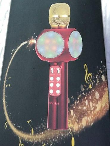 medion gramofon: Bežični karaoke mikrofon sa zvučnicima i LED osvetljenjem – model — 3