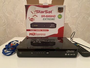 ремонт тв: Salam . Yaxşı Vəziyətdə TV Tuner satılır . Starsat SR6969 . 30 azn