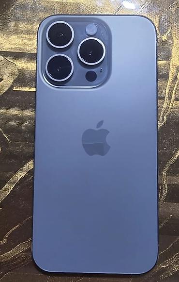 smart watch u80: IPhone 15 Pro, Б/у, 128 ГБ, Deep Purple, Зарядное устройство, Кабель, 83 % — 2