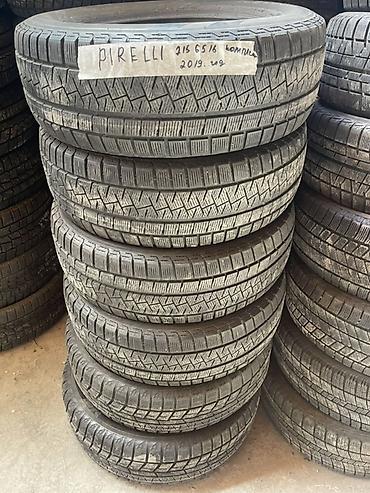 колеса 21565 r16: Шины 215 / 65 / R 16, Зима, Б/у, Комплект, Легковые, Китай, Pirelli — 1