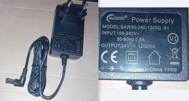 moshhnye routery mikrotik: Блок питания MikroTik SAW30-240-1200G R1 24V, 1.2A, мощность 28,8 W