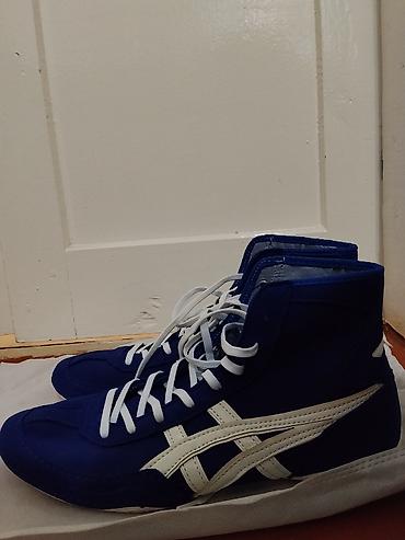 ролер: Борцовки для борьбы ASICS/Тайгер Телеграмм: a1bukkkkkr - Цвет: синий — 1