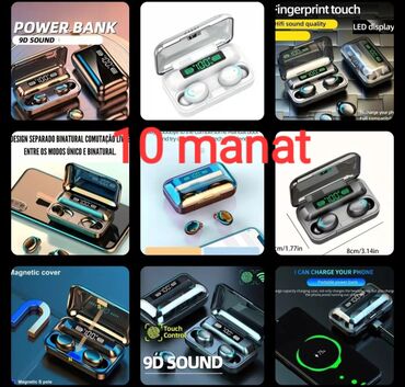 Qulaqcıqlar: Yeni Simsiz (Bluetooth) Qulaqcıqlar, rəng - Ağ — 7