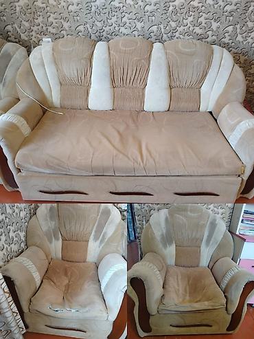 İşlənmiş, Divan, 2 kreslo, Bazasız