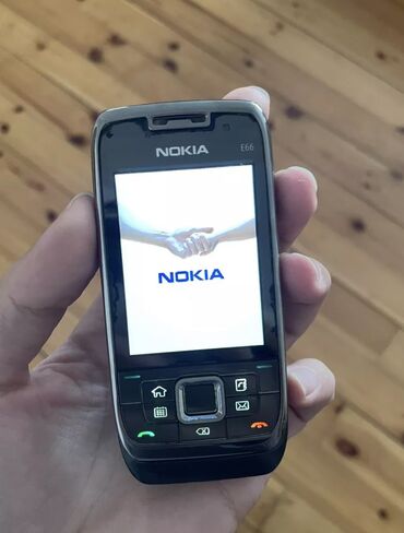 i̇şlənmiş telefon: Nokia E66, 2 GB, Кнопочный