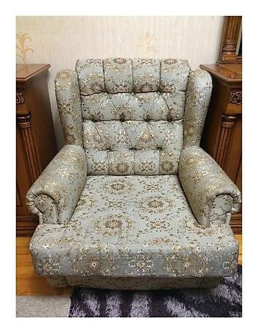 perla mebel fabriki: İşlənmiş, Divan-kravat, 2 kreslo, Divan, Açılan — 1