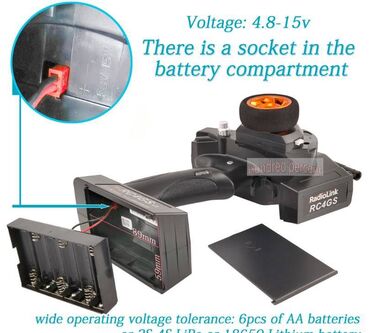 Video oyunlar üçün aksesuarlar: Transmitter,receiver and esc kit for rc car mn series. Mn d90 d91 d96 — 6