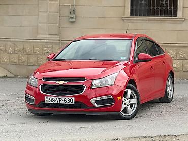 cruze led: Chevrolet Cruze – Qırmızı sedan - Kuzov: sedan, parlaq qırmızı rəng - — 3