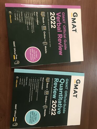книга азбука: Продаю учебники GMAT 2022. Цена за оба вместе . Абсолютно новые