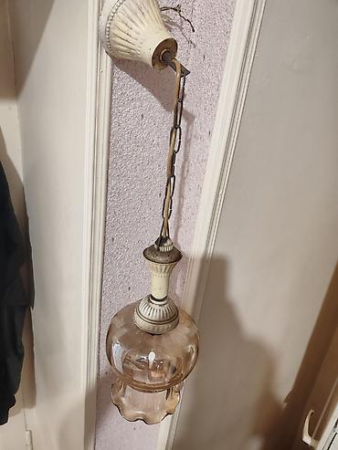 cucə lampası: Çılçıraq, 1 lampa, Şüşə — 2