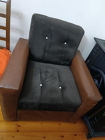 divan embawood: Qonaq otağı üçün 3-lü dəst: divan və 2 ədəd kreslo - Dizayn: iki — 2