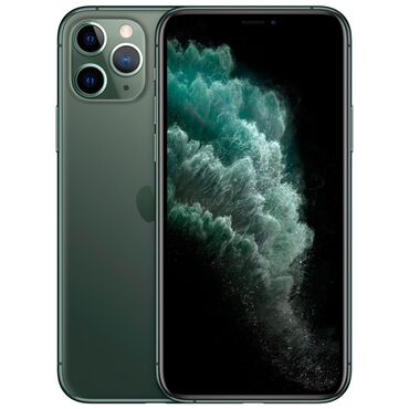 iphone 11 pro бу купить: IPhone 11 Pro, Б/у, 64 ГБ, Зеленый, Наушники, Зарядное устройство, Защитное стекло, 81 %