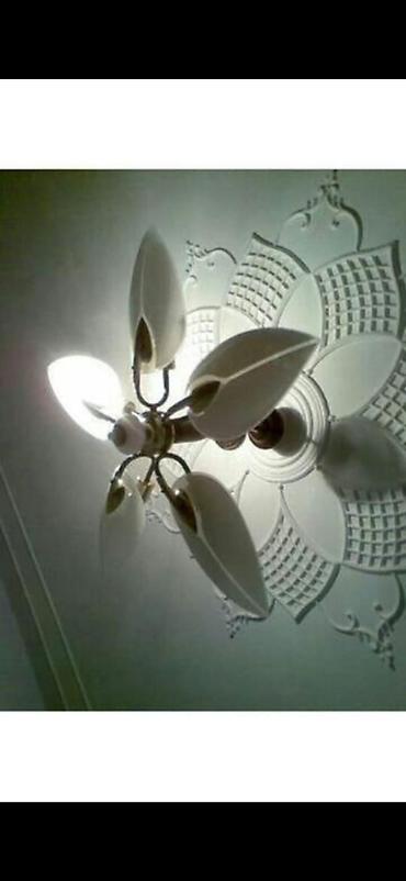 cilciraqlar qiymeti: Çılçıraq, 5 lampa, Şüşə — 1