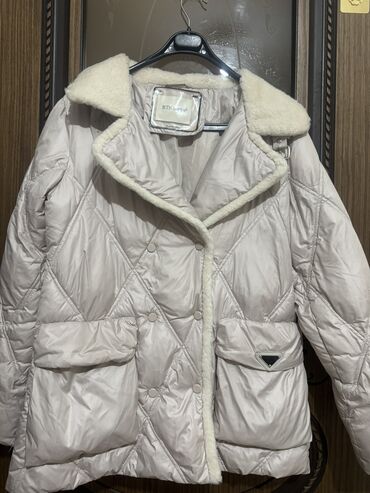 north face куртка: Пуховик, Кыска модель, Куру менен, M (EU 38)