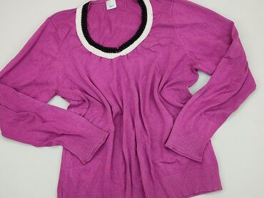 bluzki fiolet: Sweter, L, stan - Dobry