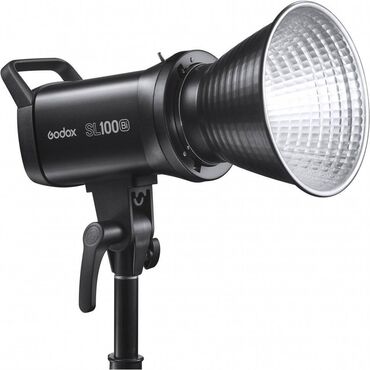 старый фотоапарат: Студийный Осветитель Godox SL100Bi Компактный осветитель серии SL100