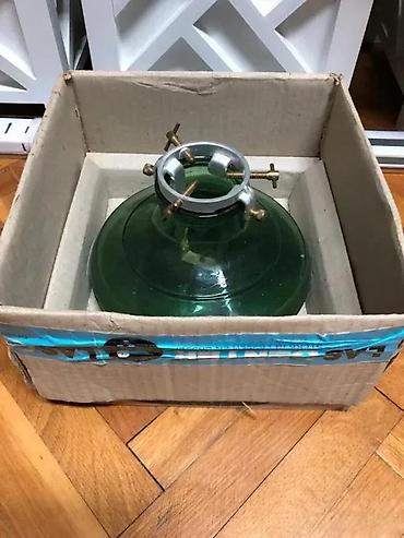 Praznična dekoracija: Stalak za jelku Bülach – srednji model - Stakleni rezervoar u zelenoj — 2