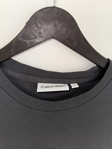 кожаная рубашка: Футболка Calvin Klein оригинал,новая❗️❗️❗️, темно‑серая - Бренд — 3