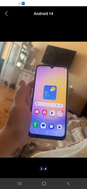 samsung tab e qiymeti: Samsung Galaxy A25, 256 GB, rəng - Ağ, Zəmanət, Sensor, Barmaq izi