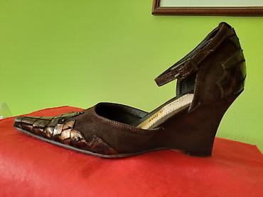 Ostale cipele: Ženske cipele od antilopa – elegantan model - Brend/izrada: kupljene — 3