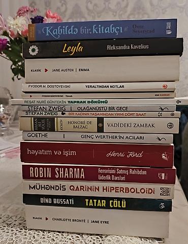 3d defter: Bircə dəfə oxunublar,əla vəziyyətdədilər. Hamısı birlikdə 55 manat — 1