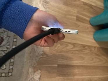 Apple iPhone: IPhone 7, Б/у, 128 ГБ, Серебристый, Чехол, 100 % — 10