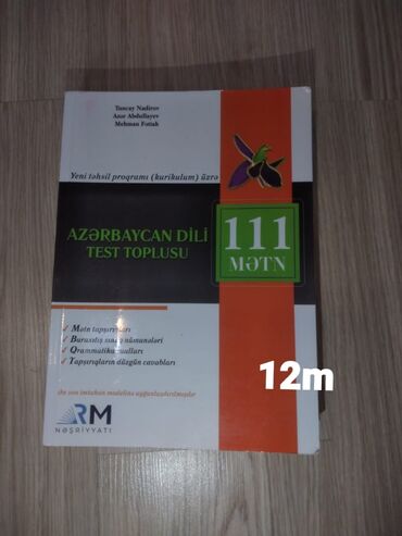 Digər məktəb dərslikləri: Hər bir kitabin qiyməti uzərində yazilib, bəziləri az işlədilmiş