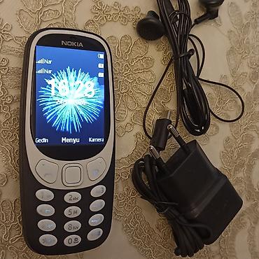 iphone 8 silver: Nokia 3310, < 2 GB Memory Capacity, rəng - Göy, Düyməli — 6