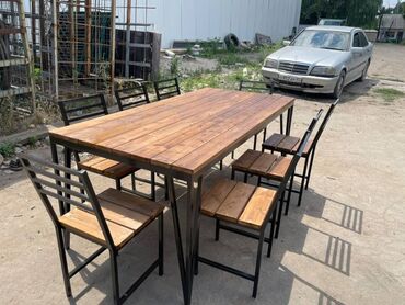 Скамейки: Скамейка Металл, Со спинкой — 5