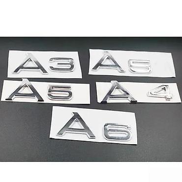 Auto delovi, gume i tjuning: Auto znak natpis A3L A4L, A6L, A8L. Samolepljivi znakovi sa slike. ✨ — 1